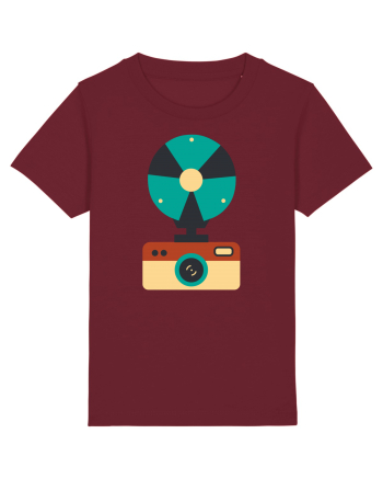 Aparat Foto Retro Vintage Burgundy