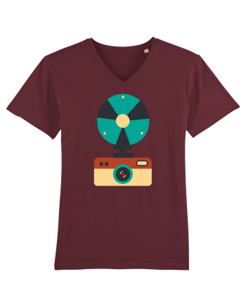 Aparat Foto Retro Vintage Burgundy
