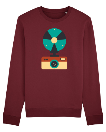 Aparat Foto Retro Vintage Burgundy