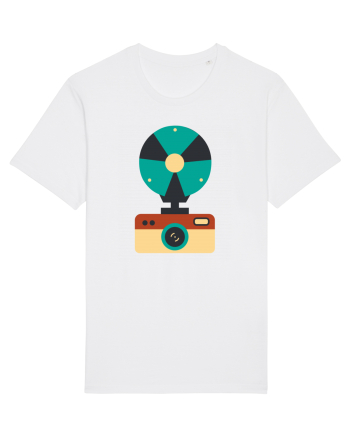 Aparat Foto Retro Vintage White