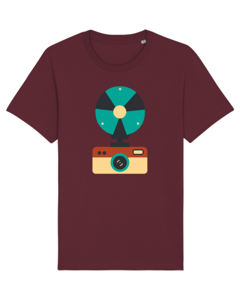Aparat Foto Retro Vintage Burgundy