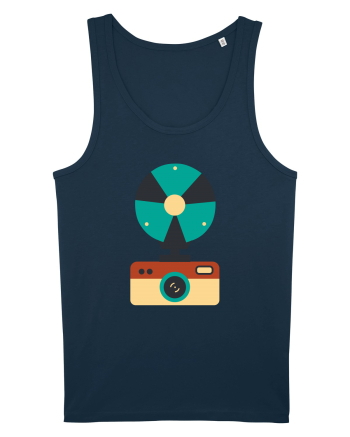Aparat Foto Retro Vintage Navy