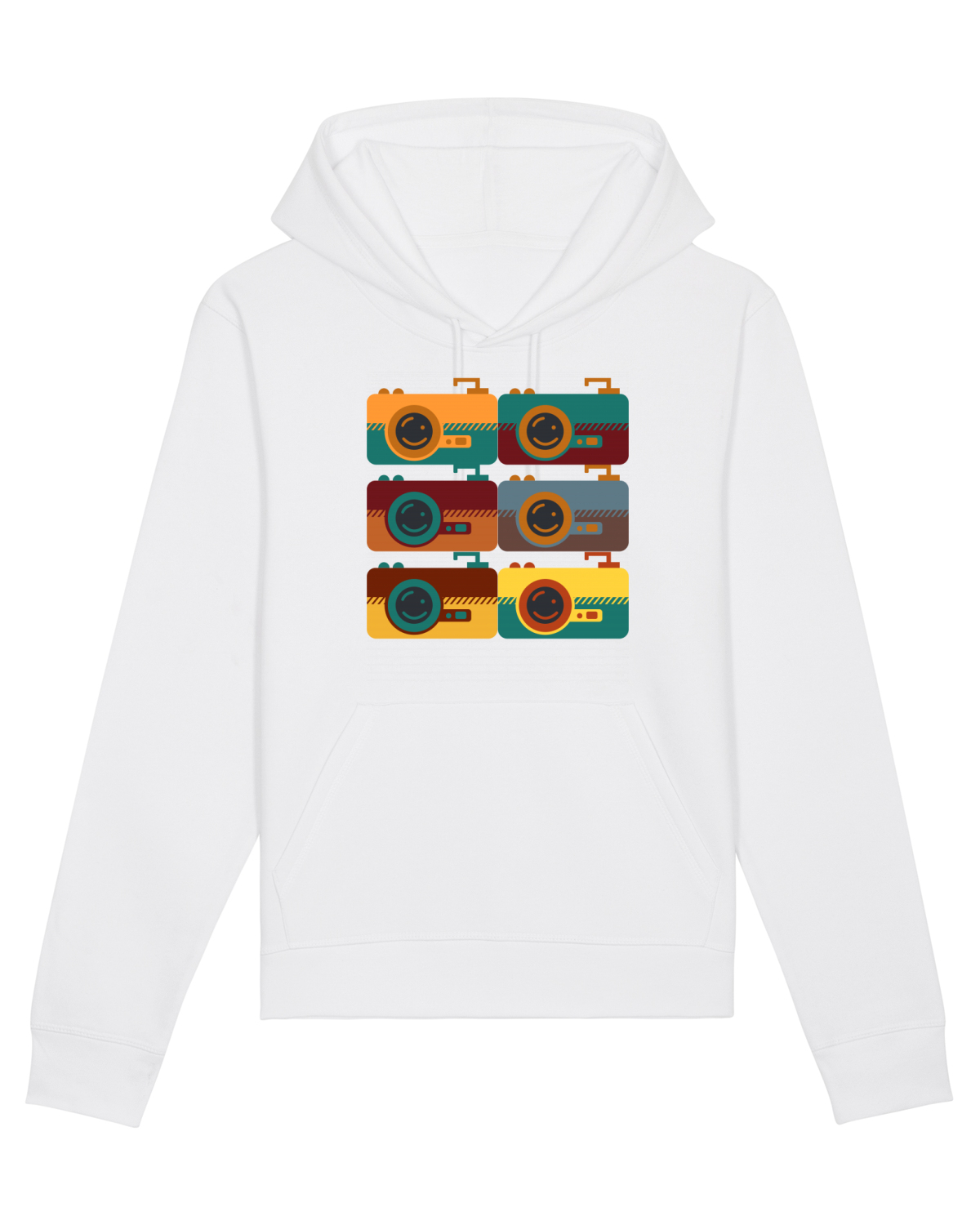 Hanorac Unisex Drummer White