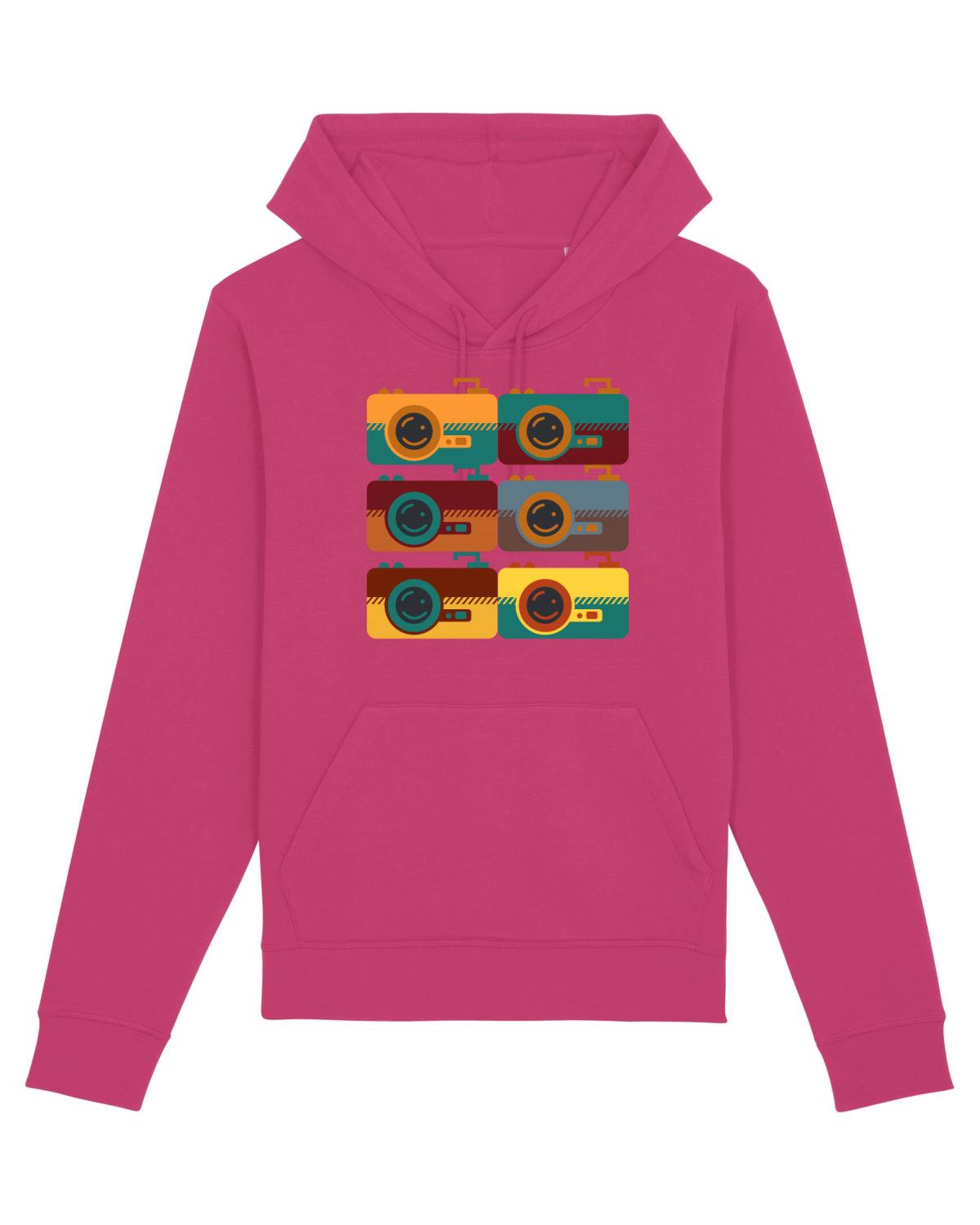 Hanorac Unisex Drummer Raspberry
