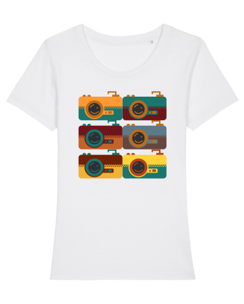 Aparat Foto Retro Vintage White