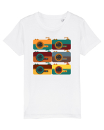 Aparat Foto Retro Vintage Tricou mânecă scurtă  Copii Mini Creator