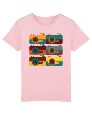 Aparat Foto Retro Vintage Cotton Pink