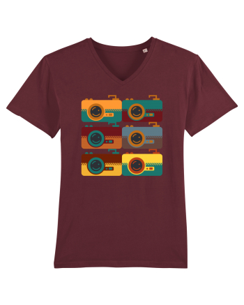 Aparat Foto Retro Vintage Burgundy