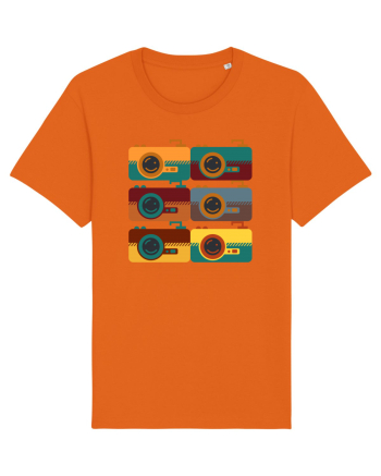 Aparat Foto Retro Vintage Bright Orange