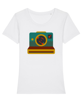 Aparat Foto Retro Vintage White