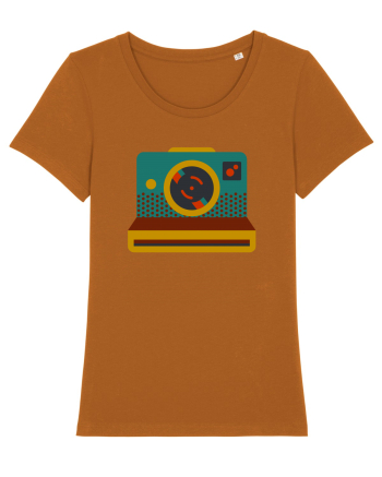 Aparat Foto Retro Vintage Roasted Orange