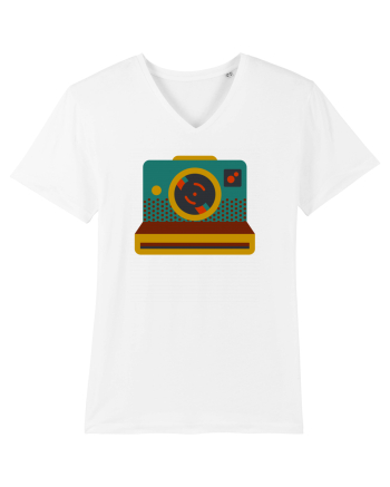 Aparat Foto Retro Vintage White