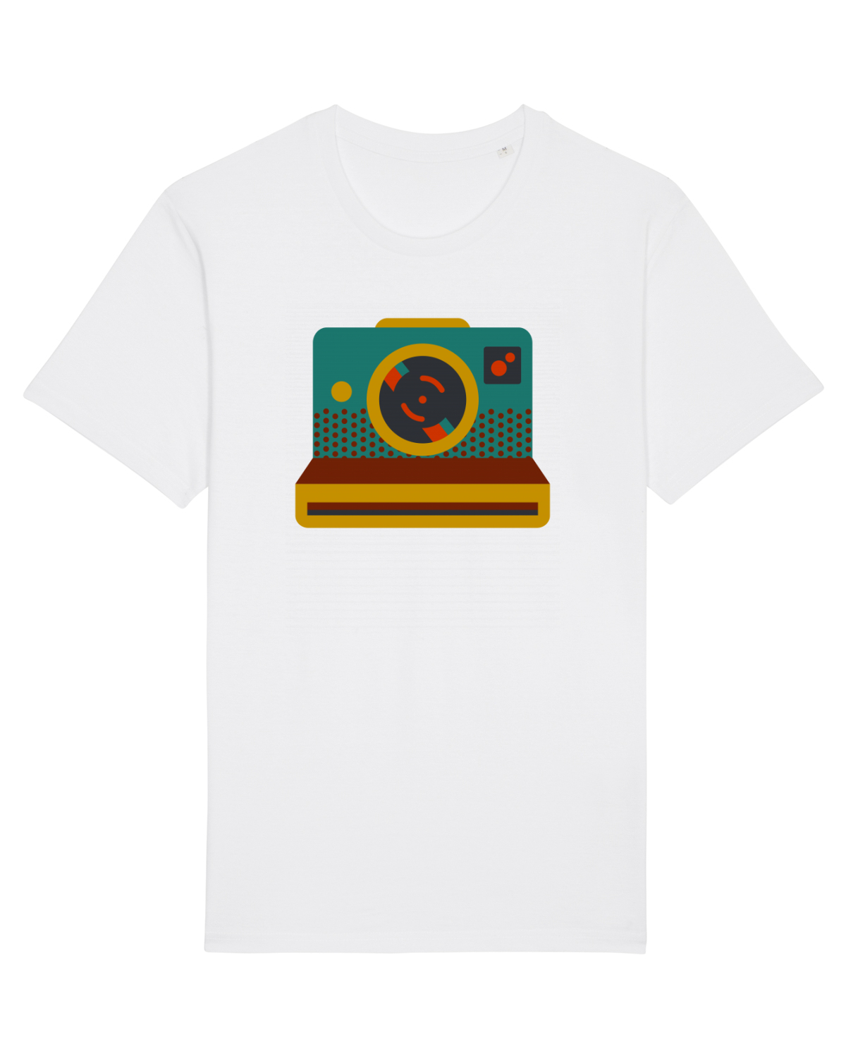 Tricou mânecă scurtă Unisex Rocker White