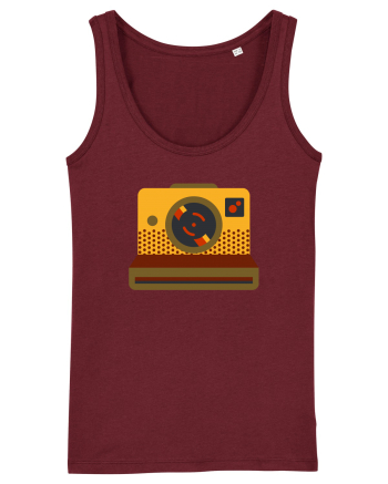 Aparat Foto Retro Vintage Burgundy