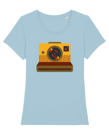 Aparat Foto Retro Vintage Sky Blue