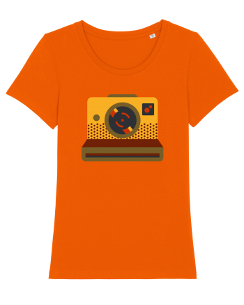 Aparat Foto Retro Vintage Bright Orange