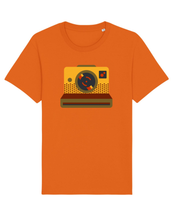 Aparat Foto Retro Vintage Bright Orange