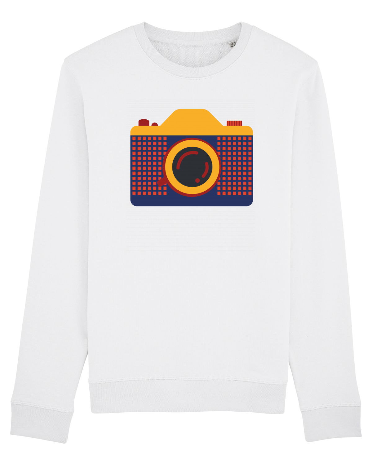 Bluză mânecă lungă Unisex Rise White