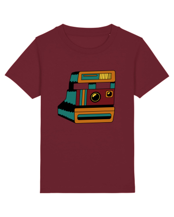 Aparat Foto Retro Vintage Burgundy