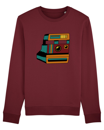 Aparat Foto Retro Vintage Burgundy