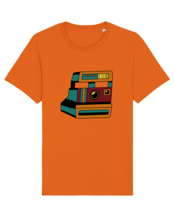 Aparat Foto Retro Vintage Bright Orange