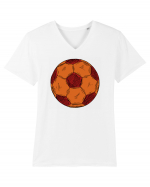 Pentru Iubitorii De Football  Tricou mânecă scurtă guler V Bărbat Presenter