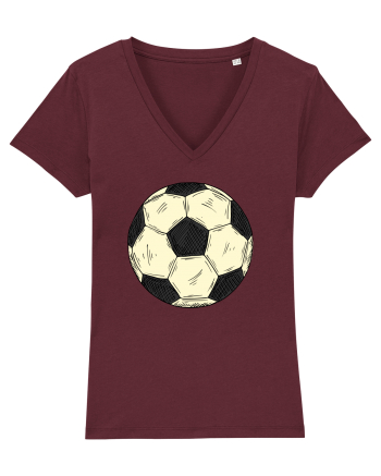 Pentru Iubitorii De Football  Burgundy