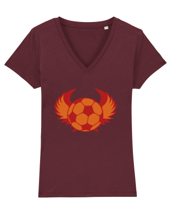 Pentru Iubitorii De Football  Burgundy