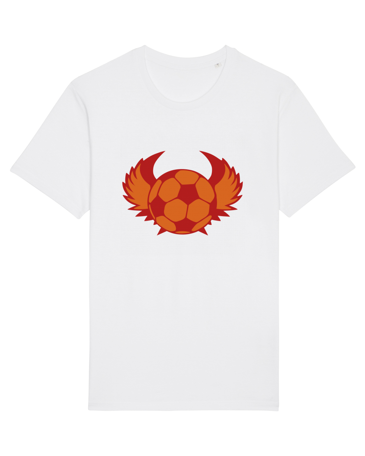 Tricou mânecă scurtă Unisex Rocker White