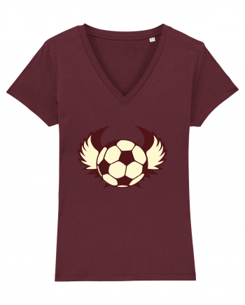 Pentru Iubitorii De Football  Burgundy