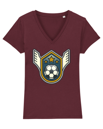 Pentru Iubitorii De Football  Burgundy