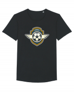 Pentru Iubitorii De Football  Tricou mânecă scurtă guler larg Bărbat Skater
