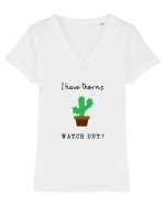I have thorns Tricou mânecă scurtă guler V Damă Evoker