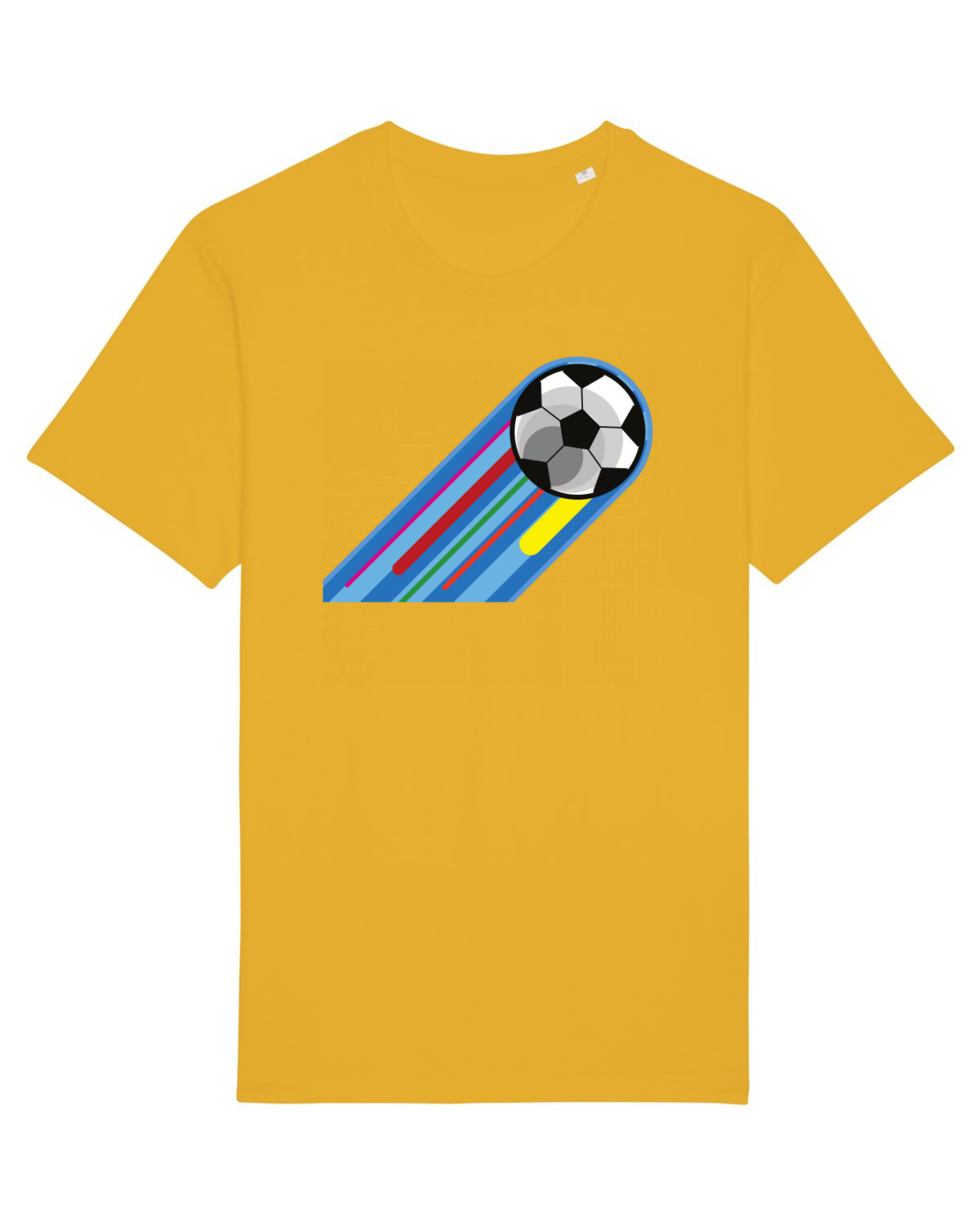Tricou mânecă scurtă Unisex Rocker Spectra Yellow