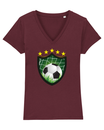 Pentru Iubitorii De Football  Burgundy