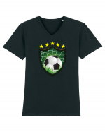 Pentru Iubitorii De Football  Tricou mânecă scurtă guler V Bărbat Presenter