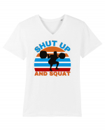 Gym Lovers Tricou mânecă scurtă guler V Bărbat Presenter