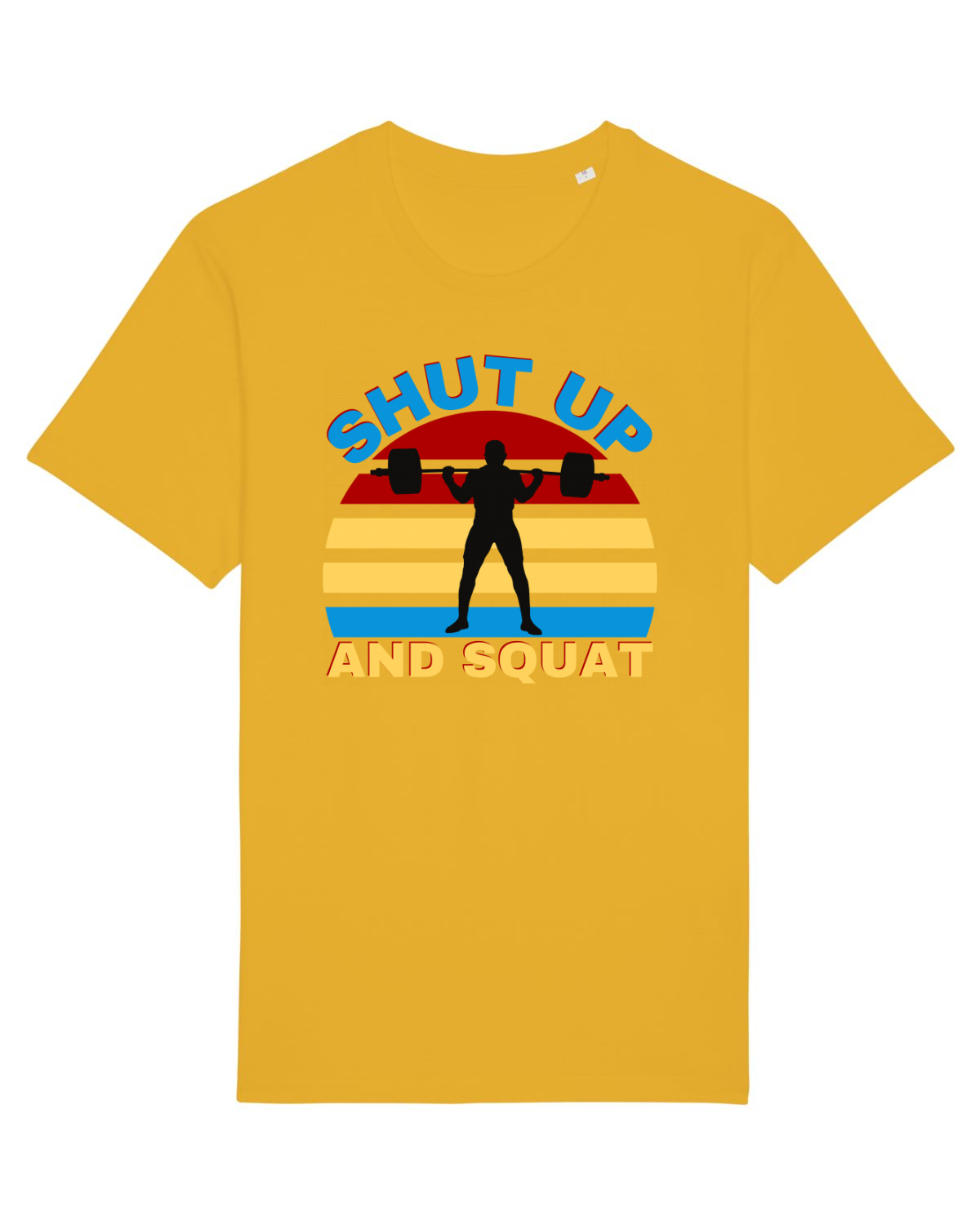 Tricou mânecă scurtă Unisex Rocker Spectra Yellow