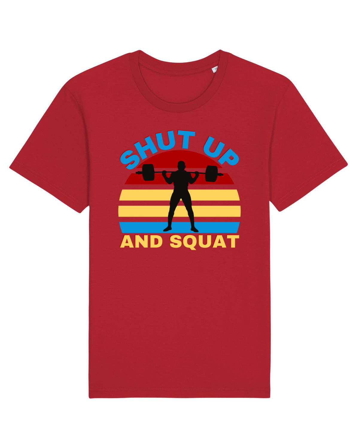 Tricou mânecă scurtă Unisex Rocker Red