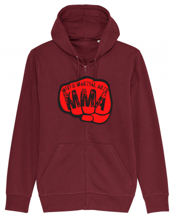 Mixed Martial Arts Burgundy