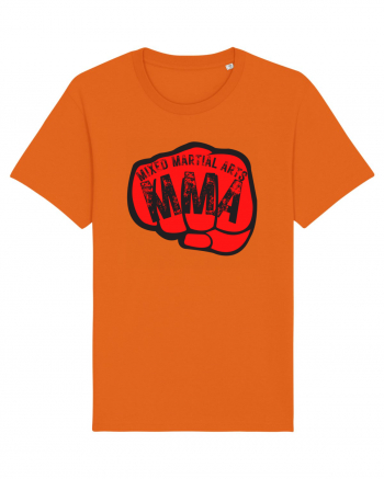 Mixed Martial Arts Bright Orange