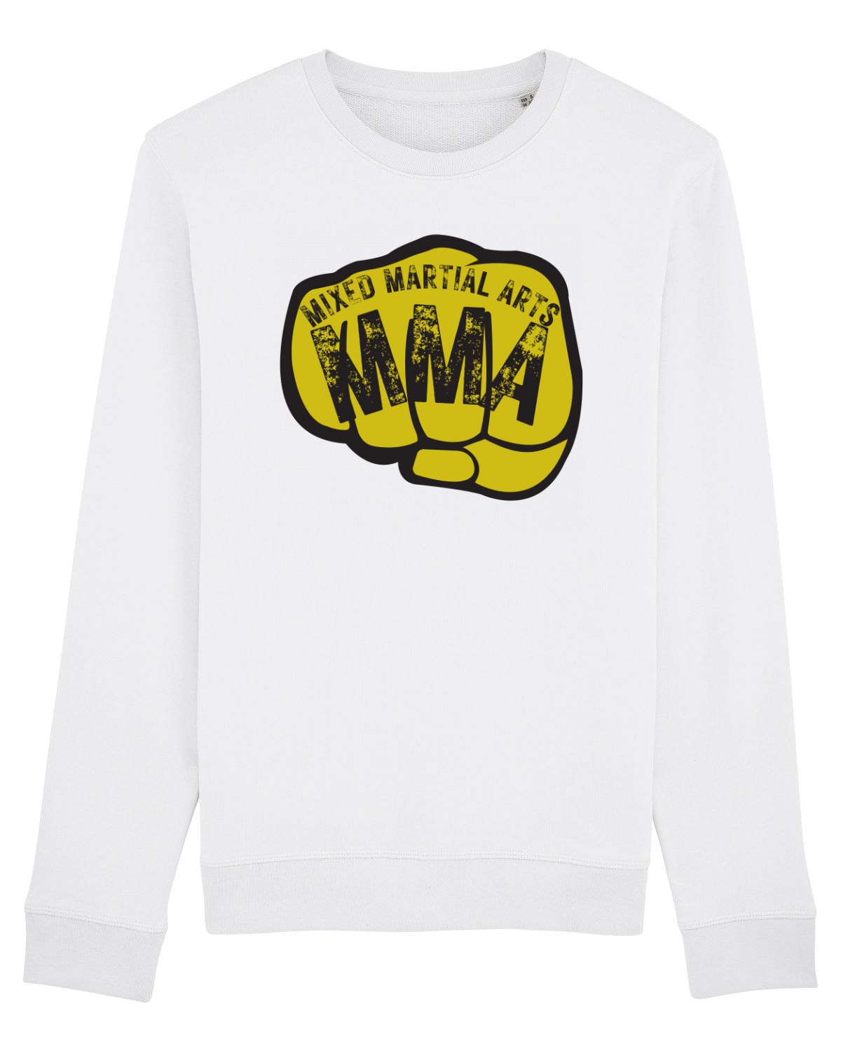 Bluză mânecă lungă Unisex Rise White