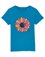 Retro Vintage Flower Tricou mânecă scurtă  Copii Mini Creator