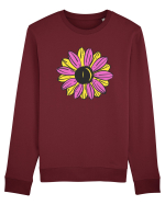 Retro Vintage Flower Bluză mânecă lungă Unisex Rise