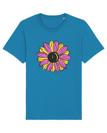 Retro Vintage Flower Azur