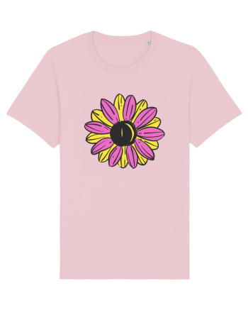 Retro Vintage Flower Cotton Pink