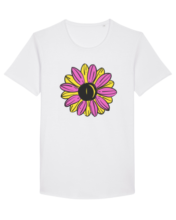 Retro Vintage Flower White