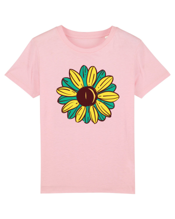 Retro Vintage Flower Cotton Pink