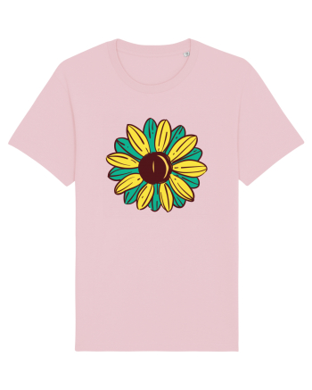 Retro Vintage Flower Cotton Pink