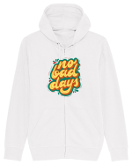No Bad Days Hanorac cu fermoar Unisex Connector